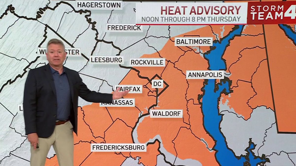 dc forecast july 4