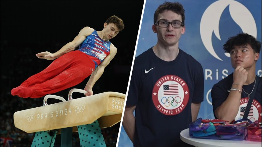 Stephen Nedoroscik explains why his event is called pommel horse?