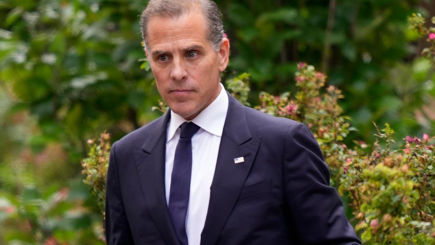 Hunter Biden departs from federal court, Tuesday, June 11, 2024, in Wilmington, Del.