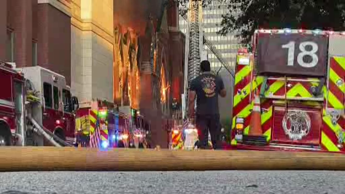 Crews Battled Fire At First Baptist Dallas Secondary Chapel Nbc4