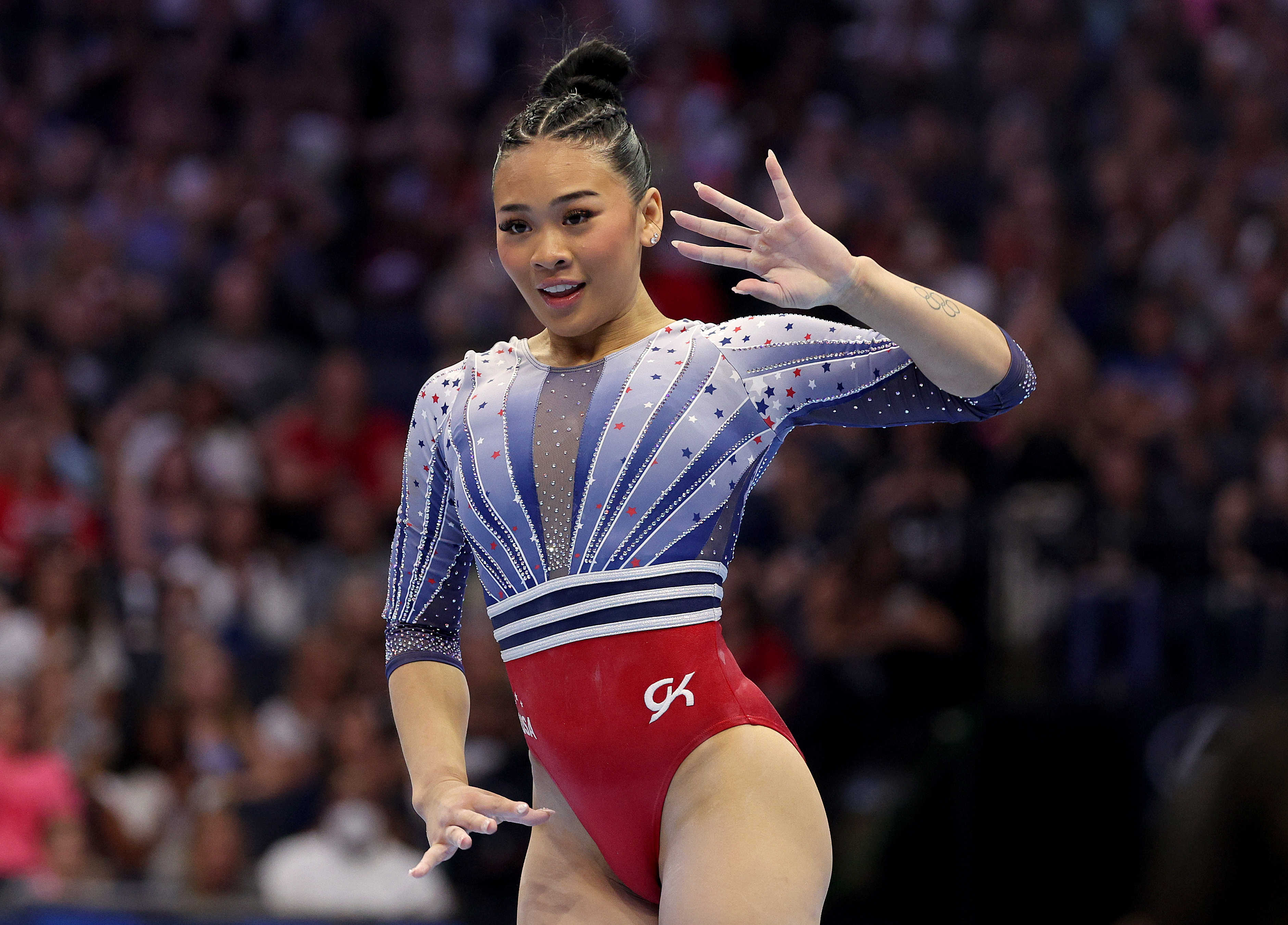 How Olympic gymnast Suni Lee combats self-doubt