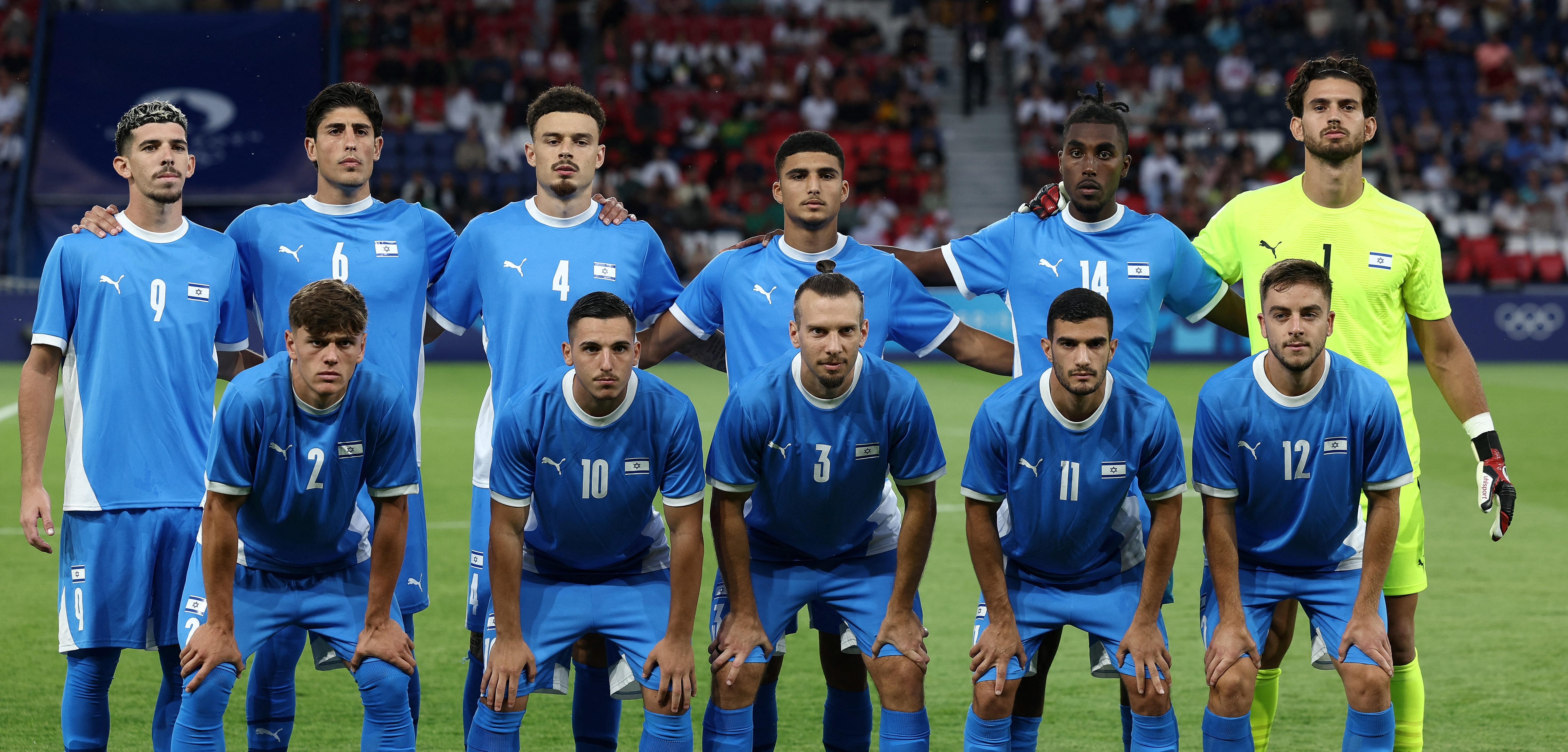 Israel's national anthem loudly jeered before Olympic soccer match vs. Mali