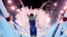 Gretchen Walsh of Team United States competes in the Women’s 100m Butterfly Final