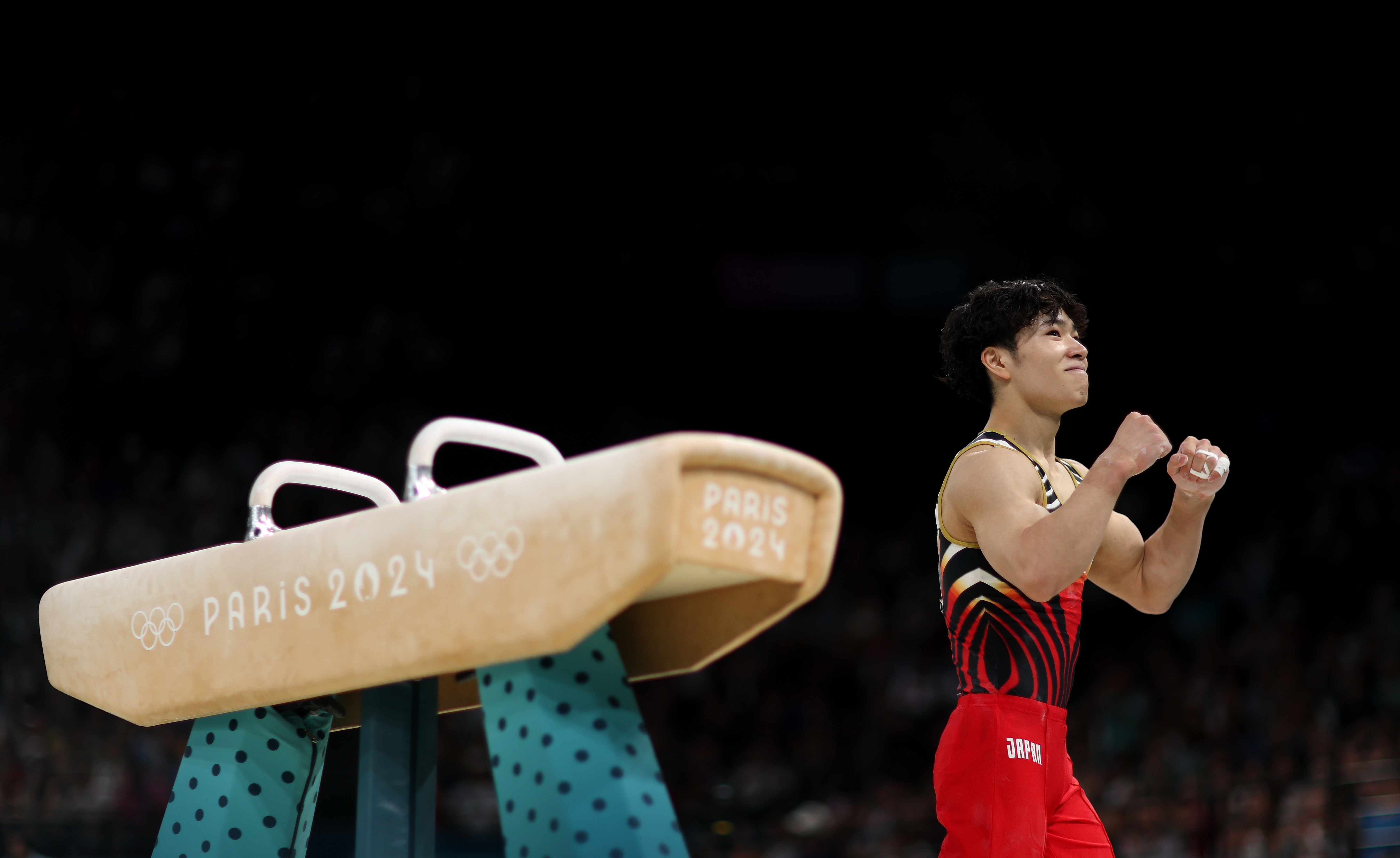 Japan's Shinnosuke Oka wins thrilling men's gymnastics all-around final