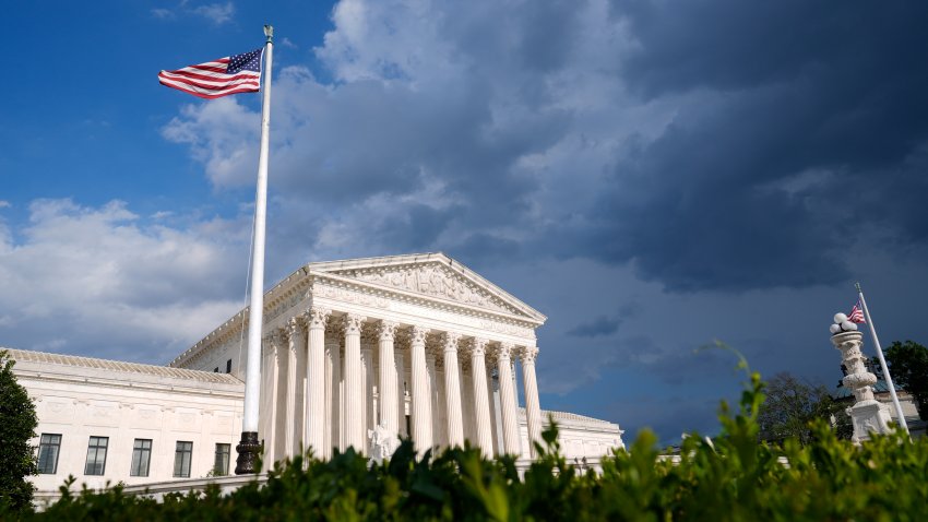 The Supreme Court in Washington, Sunday, June 30, 2024. (AP Photo/Susan Walsh)