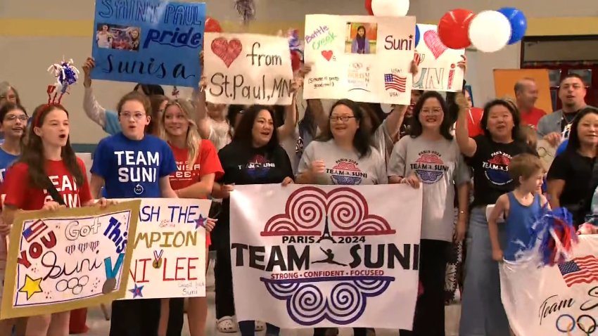 Hometown cheers on Suni Lee ahead of women's all-around final