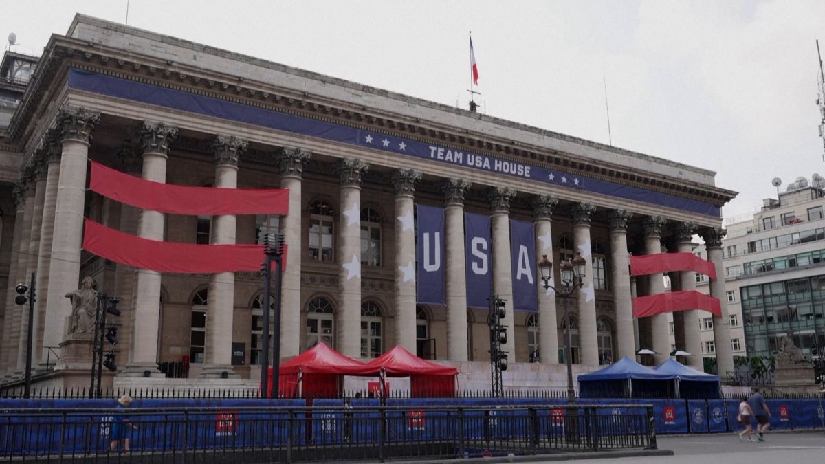 What is the Team USA House and where is it located in Paris? NBC4