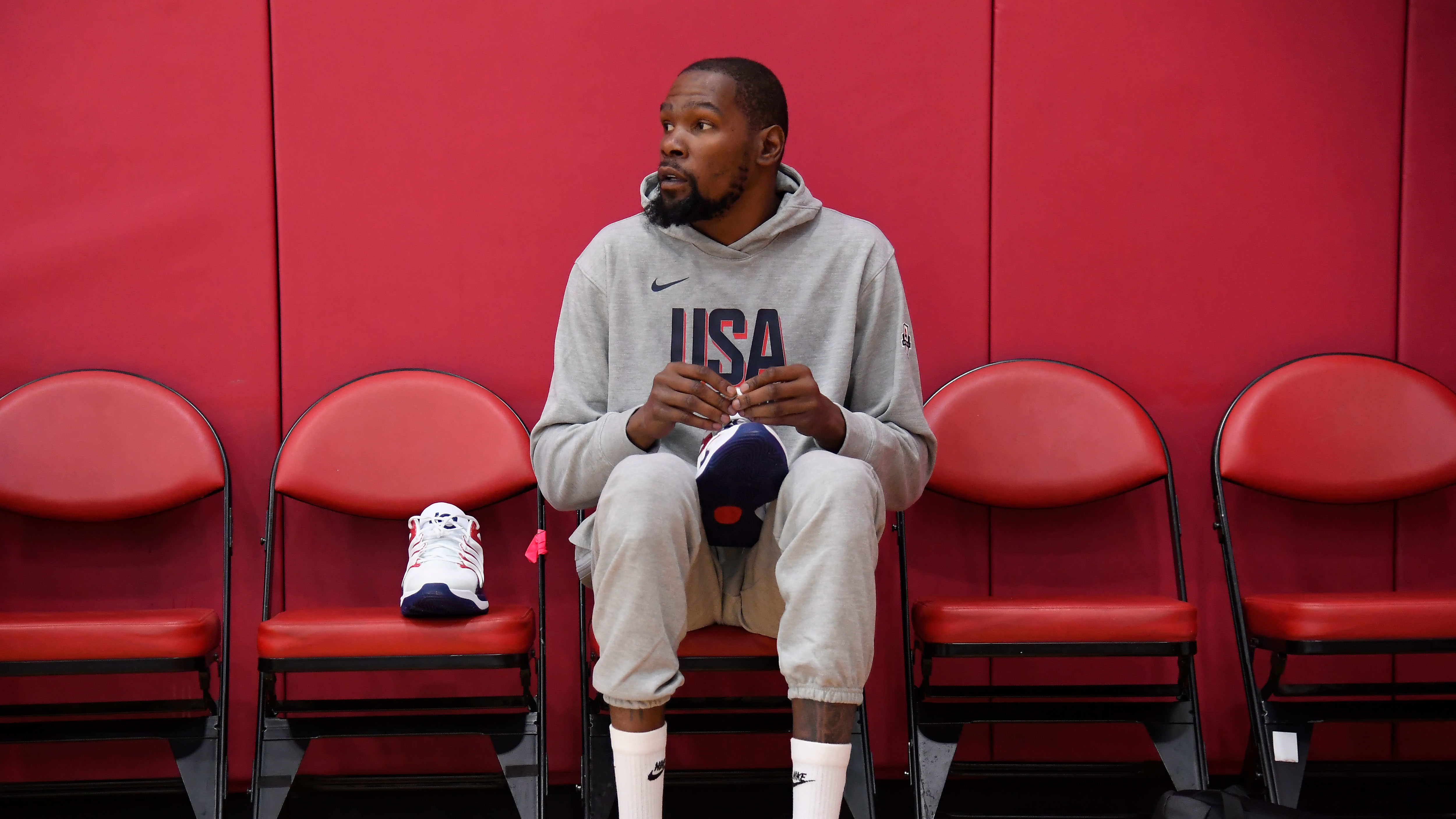 Kevin Durant to miss Team USA's first exhibition vs. Canada with calf injury