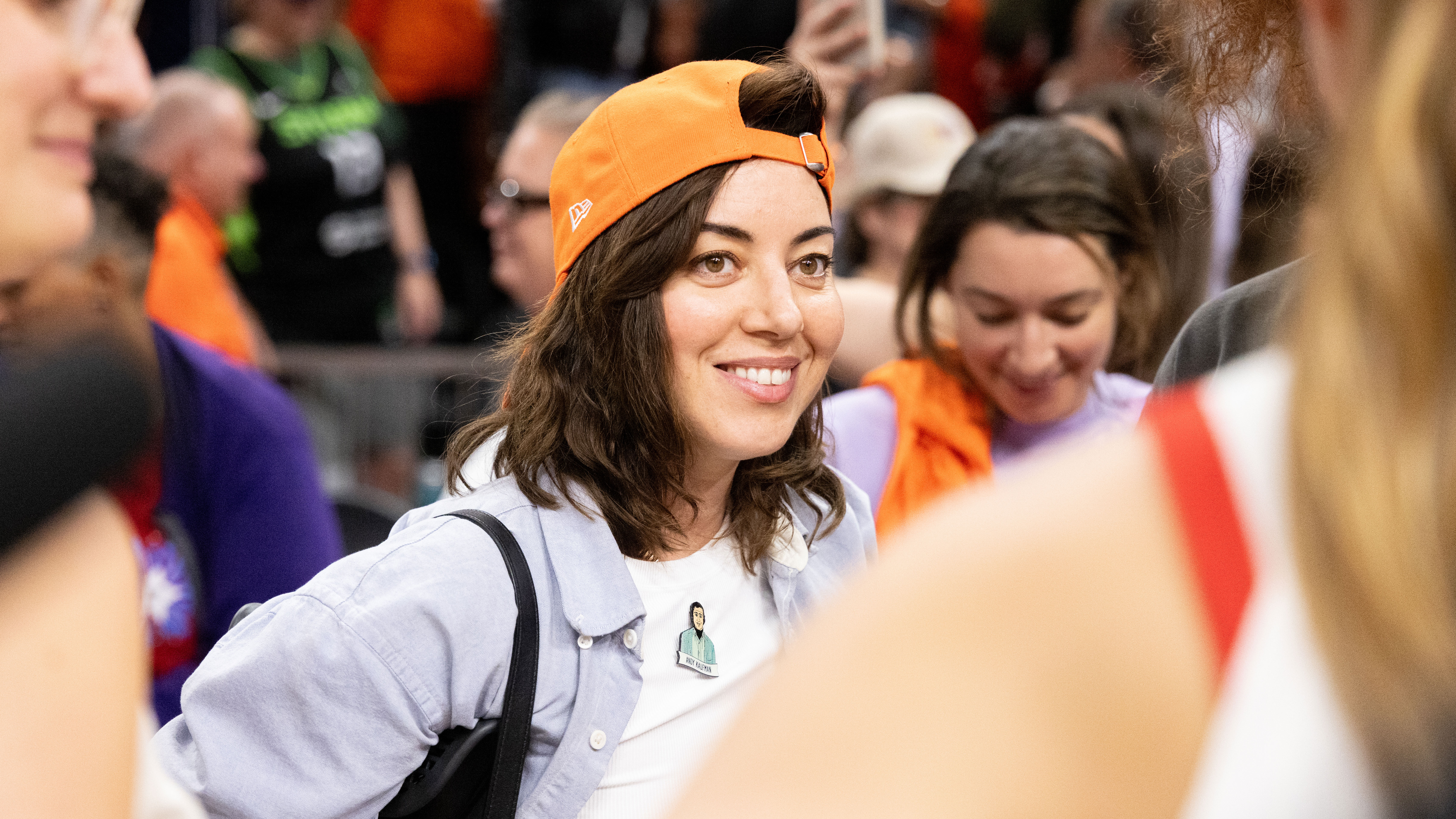 Aubrey Plaza tears ACL playing basketball during WNBA All-Star weekend