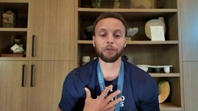 Steph Curry preaches unity, backs Kamala Harris in DNC message