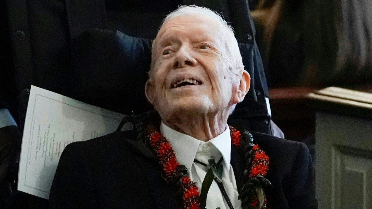 Jimmy Carter’s grandson says former president is ‘trying to make it to