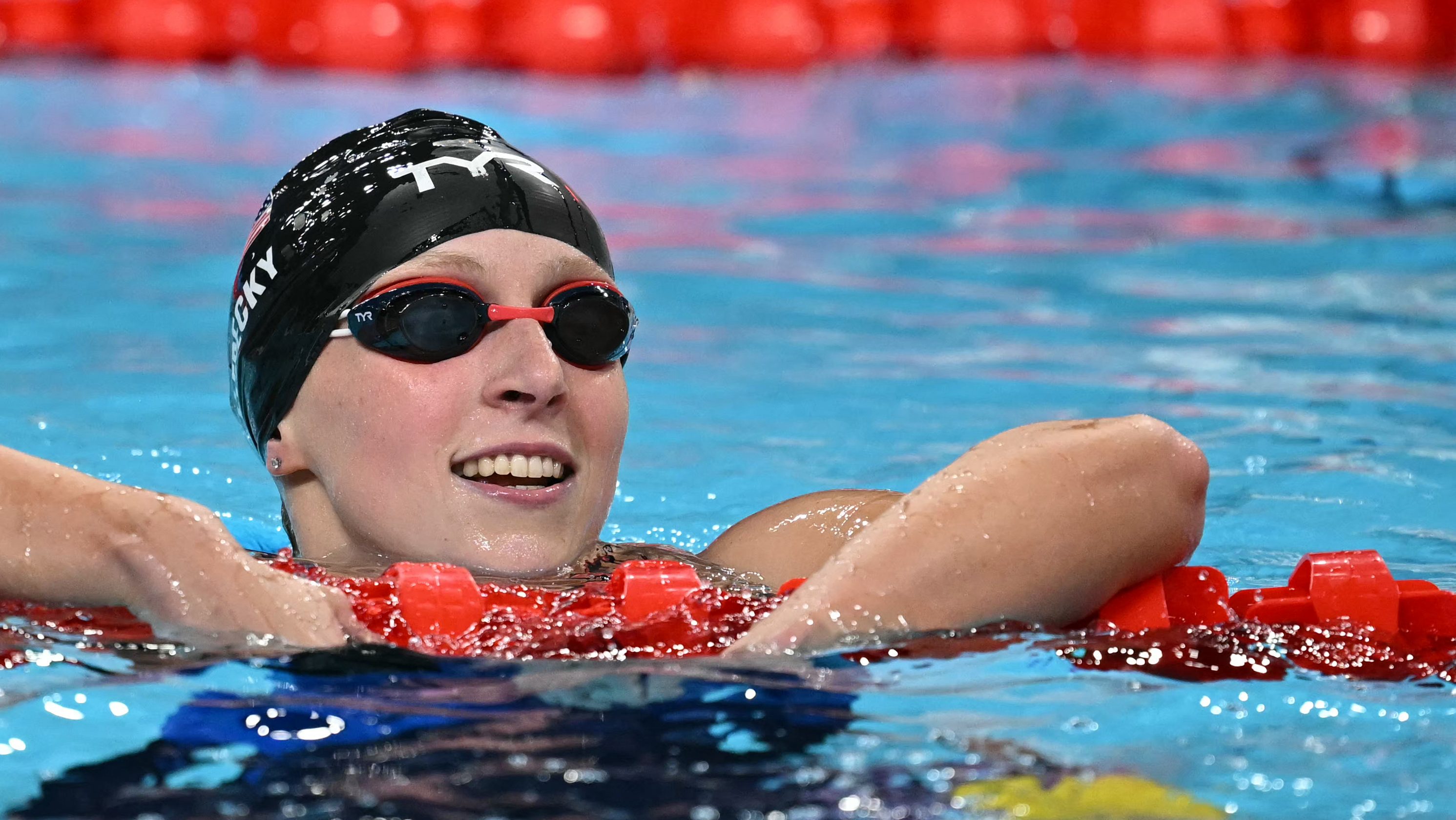 WATCH: Katie Ledecky wins historic 9th gold with four-peat in 800m freestyle