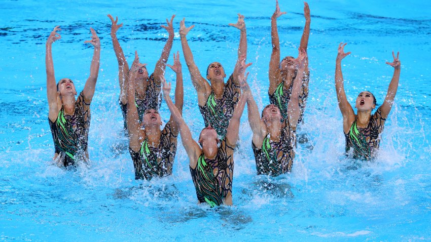 Team USA artistic swimmers share what would they say to their younger selves