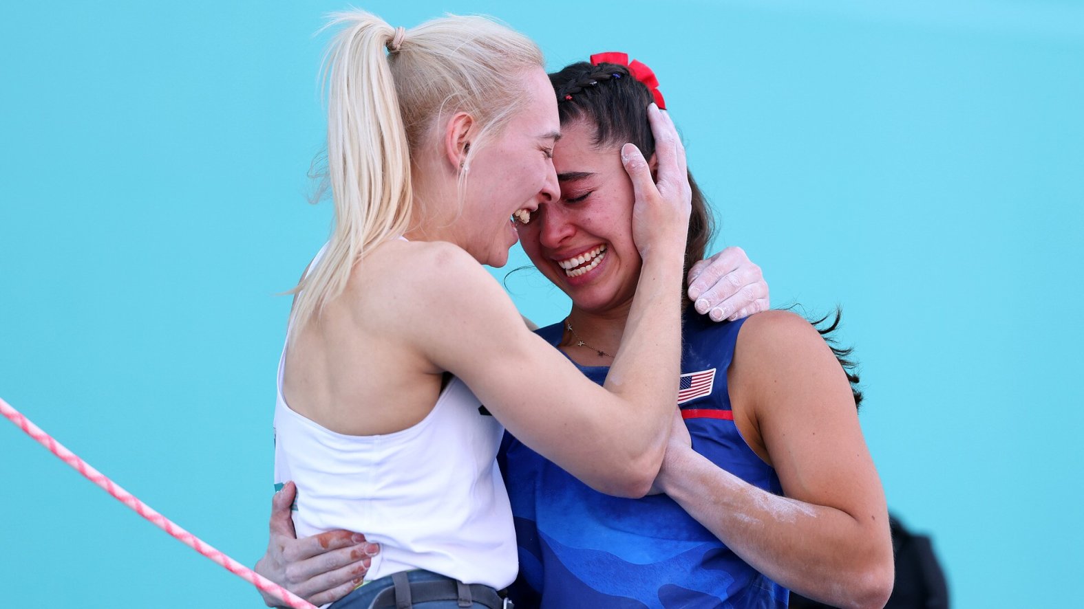 Brookr Raboutou Brooke Raboutou wins silver in sport climbing at 2024 Olympics – NBC4 ...