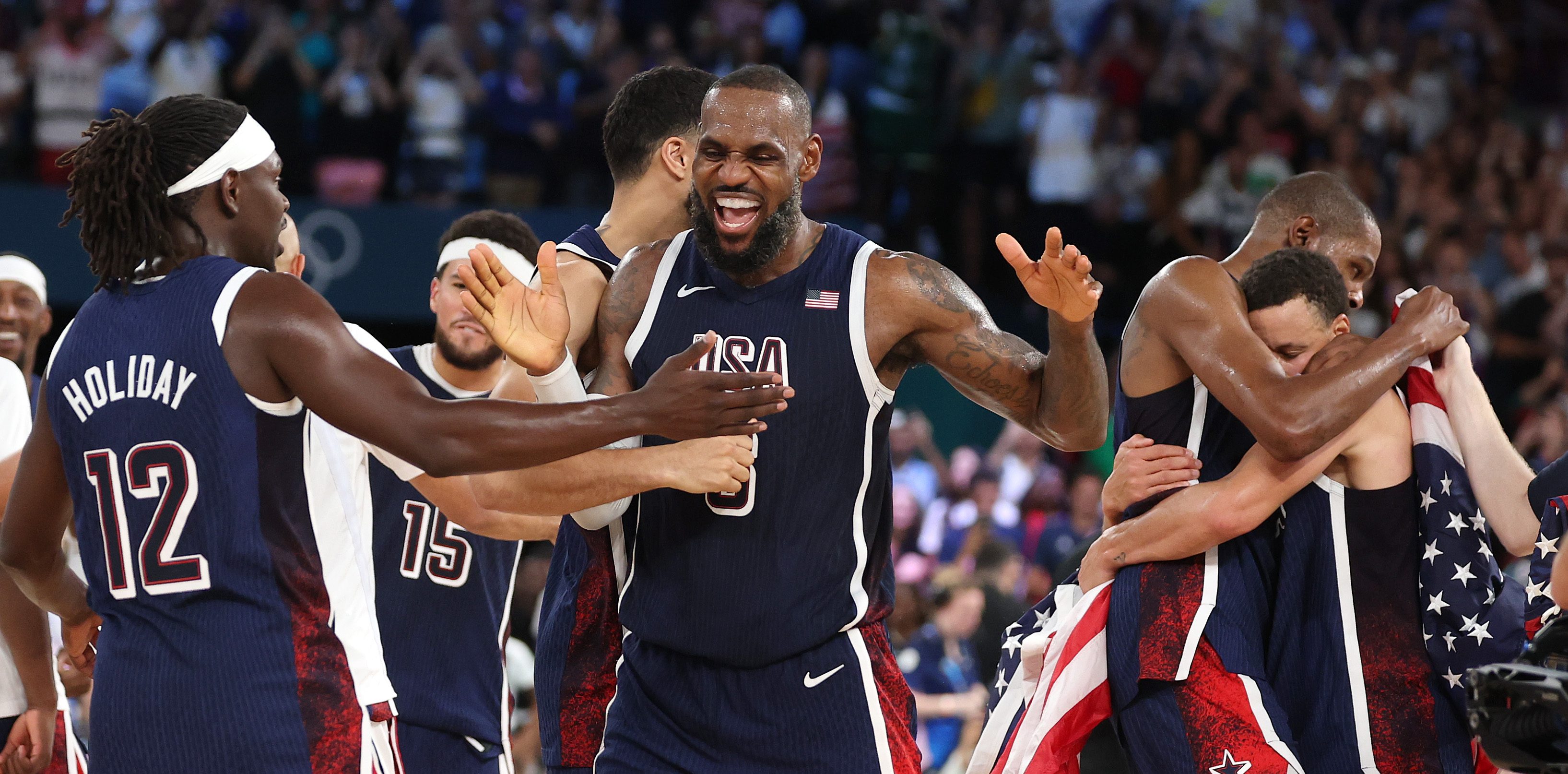 How Team USA men's basketball beat France to win gold at 2024 Olympics