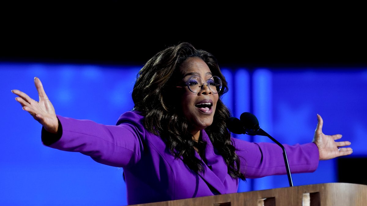 Oprah speech rallies 2024 DNC in surprise appearance NBC4 Washington