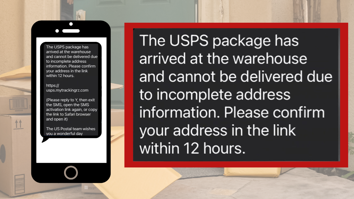 Is a text message claiming to be from the US Postal Service real? No, it’s a scammer – NBC4 Washington