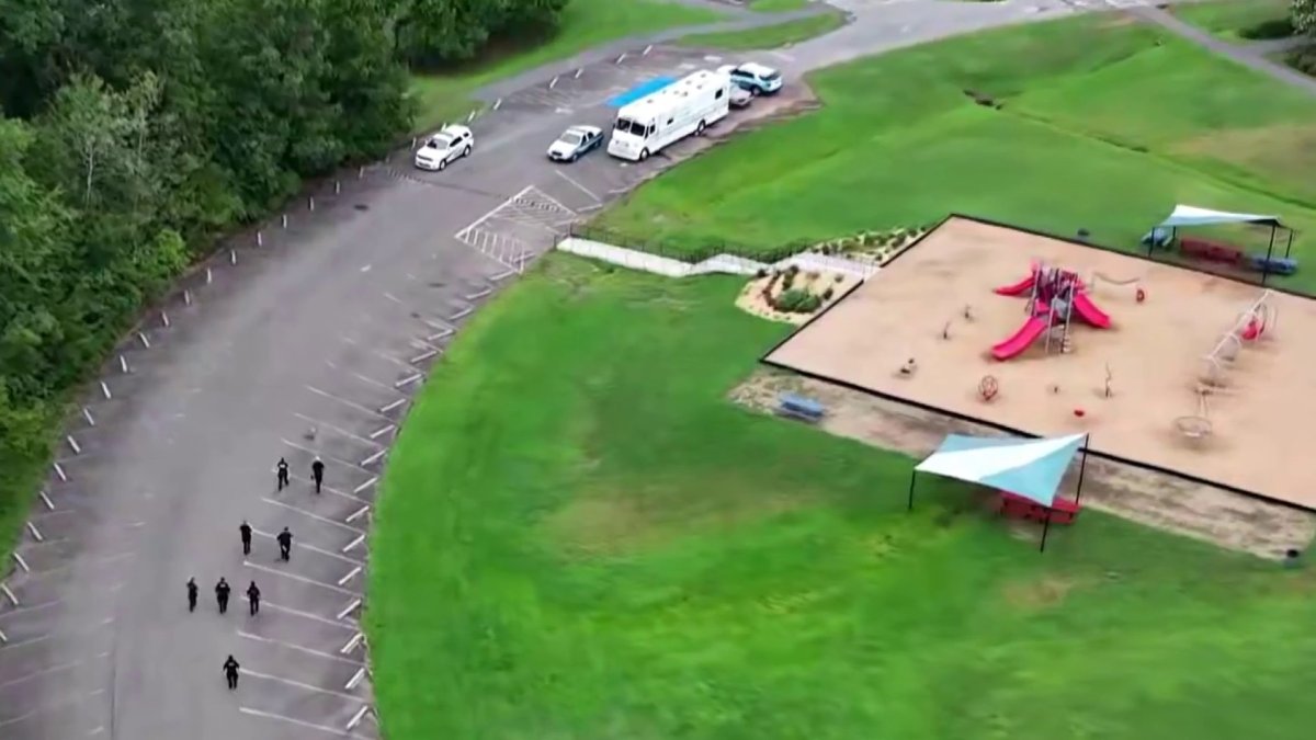 Police search park in connection with missing Virginia mom