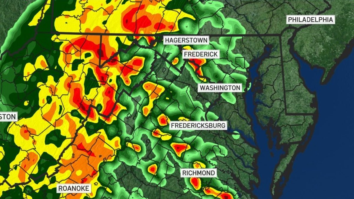 Tracking Debby What the DC area can expect NBC4 Washington