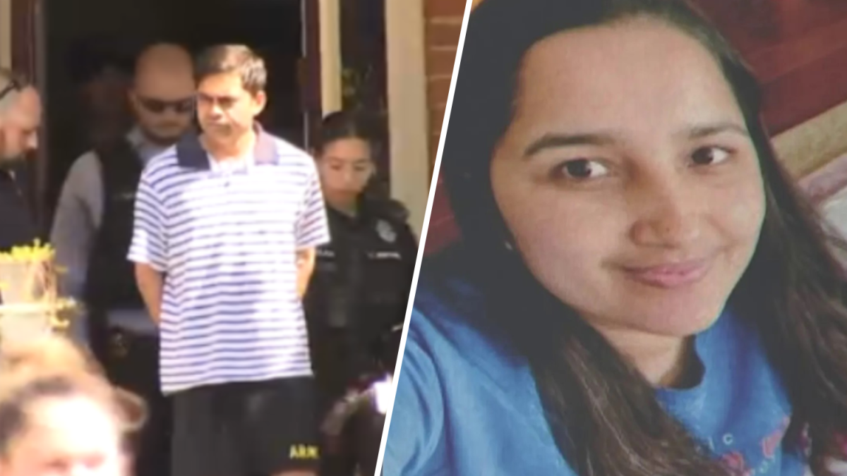 Husband of missing Manassas Park woman taken away in handcuffs – NBC4 Washington