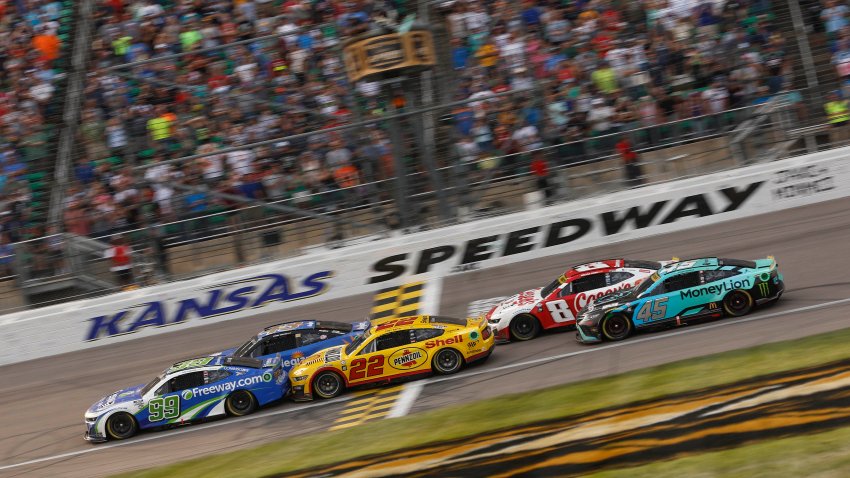 Hollywood Casino 400 at Kansas Speedway on Sept. 10, 2023