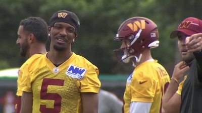 Veteran Commanders players confident in QB Jayden Daniels