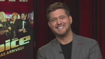 Michael Bublé talks ‘The Voice' and Jayden Daniels