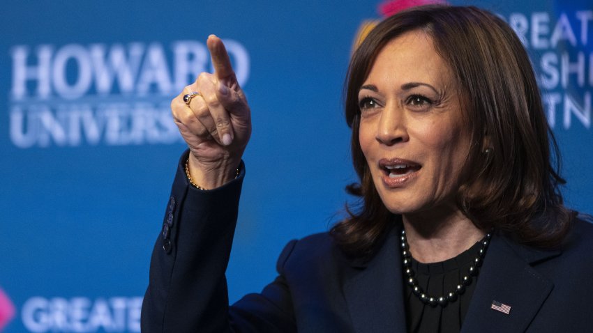 WASHINGTON, DC – MARCH 30: U.S. Vice President Kamala Harris delivers remarks at an event with the Greater Washington Partnership at Howard University March 30, 2022 in Washington, DC. Greater Washington Partnership announced a $4.7 billion commitment to boosting minority-owned businesses and underrepresented communities in and around the Washington, DC region. (Photo by Drew Angerer/Getty Images)