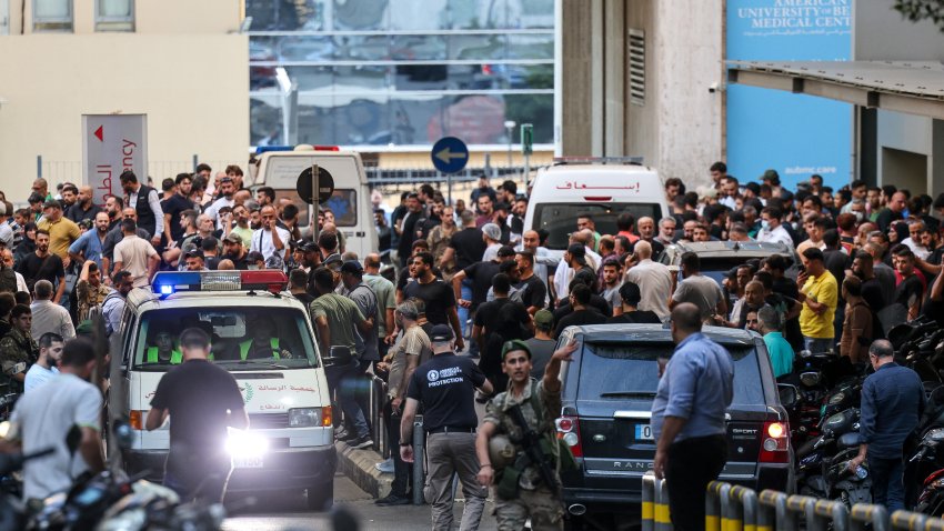 Ambulances in Lebanon