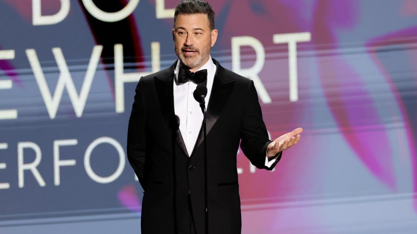 Jimmy Kimmel speaks onstage