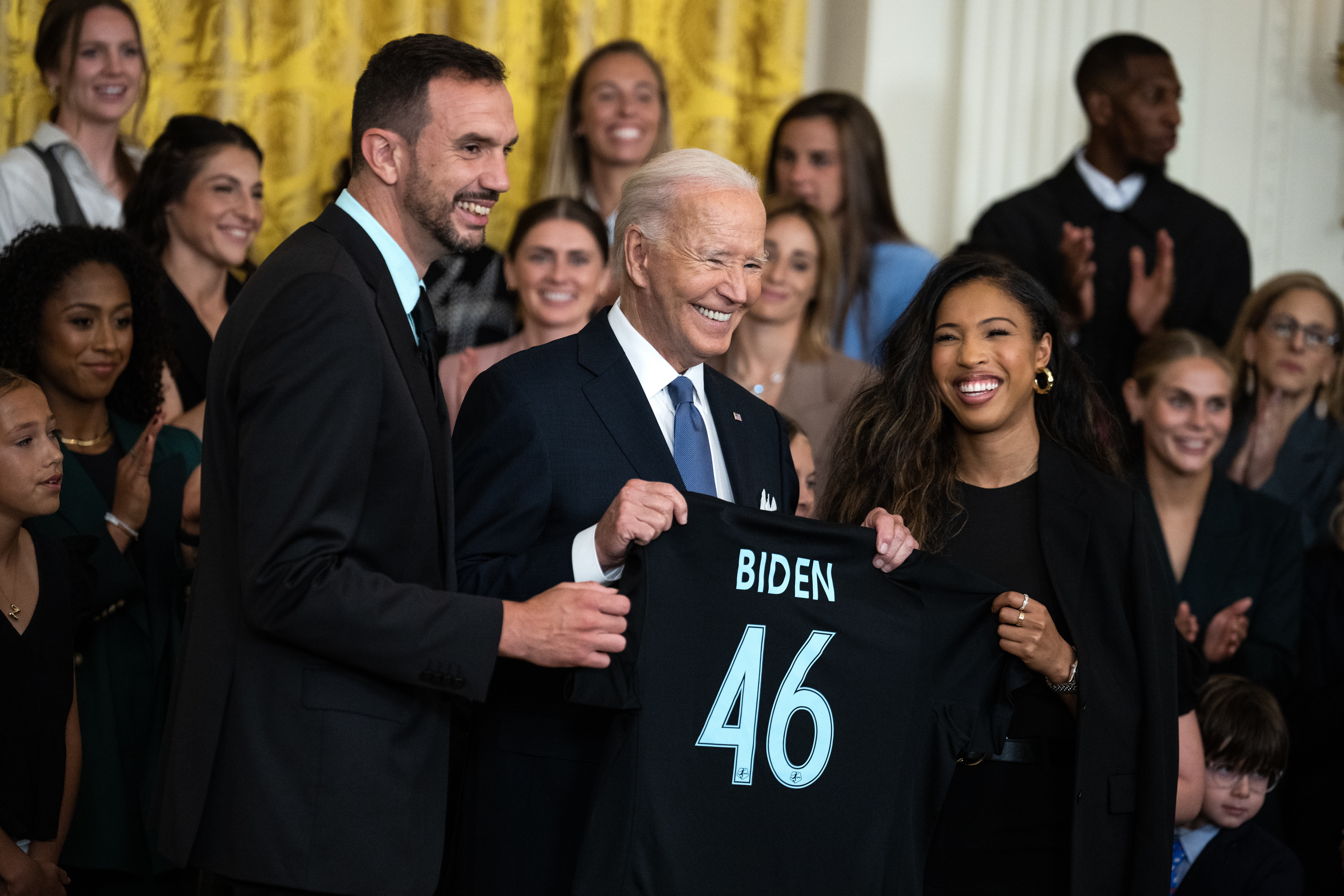 White House National Women’s Soccer League championship team