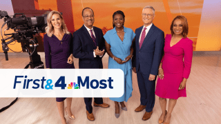 Get your top local news headlines and weather every morning with First & 4Most, NBC Washington’s 7 a.m. newscast and newsletter.