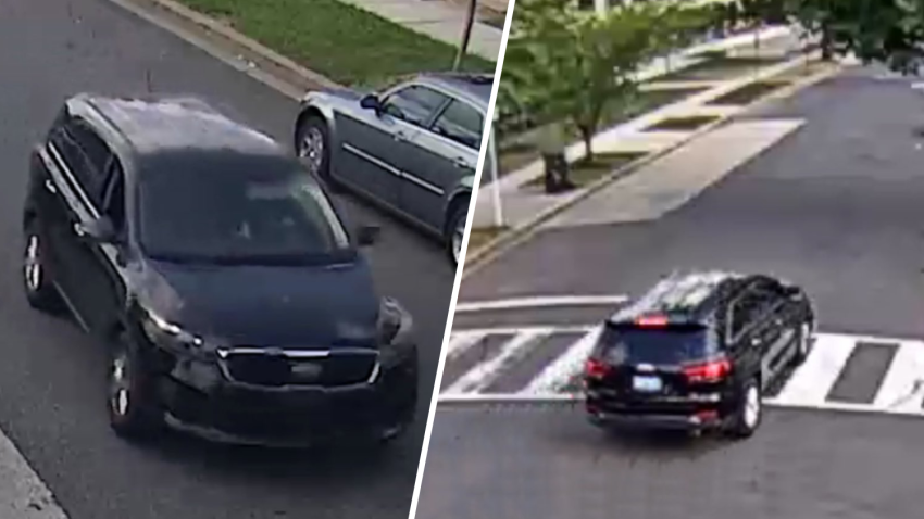 D.C. police are looking for this car in connection with a shooting that injured two teen boys in Southeast D.C.