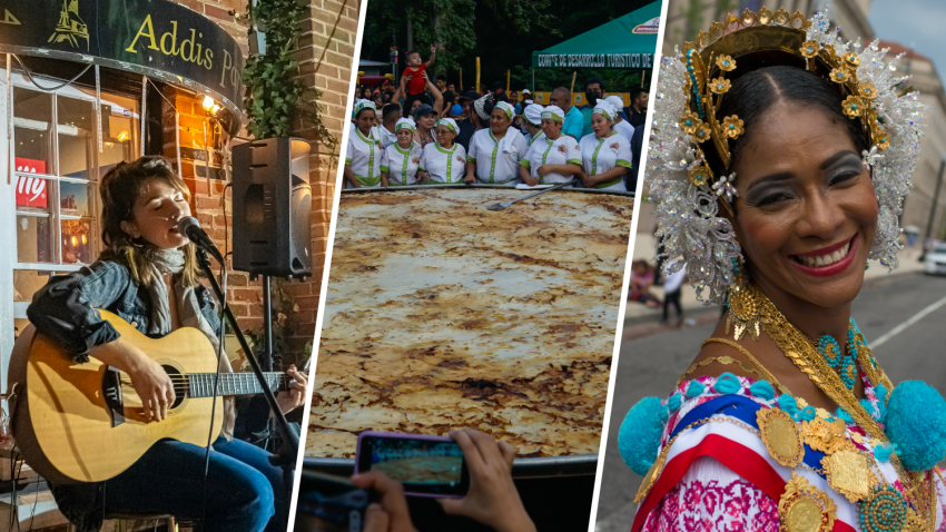 Art All Night, a Mega Pupusa and the Fiesta DC parade are just some of the great things to do this weekend in the D.C. area.