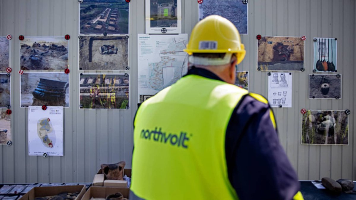 Swedish battery maker Northvolt says head of Europe’s first homegrown