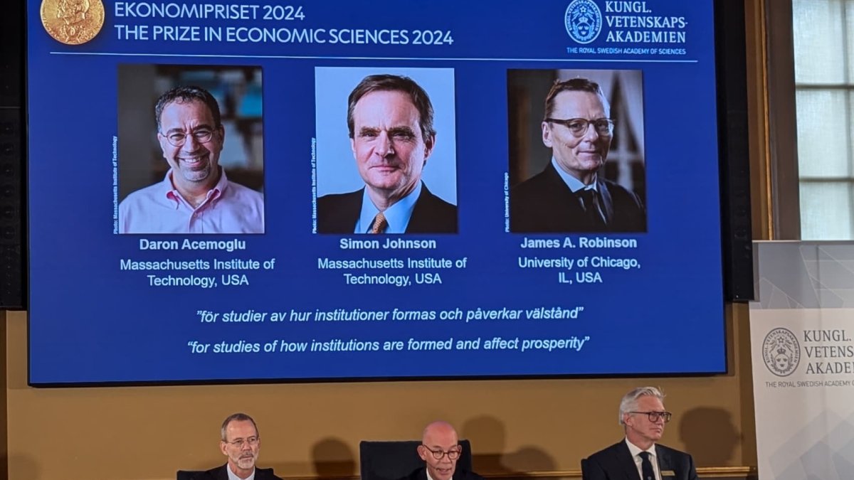 Nobel economics prize awarded to USbased economists NBC4 Washington