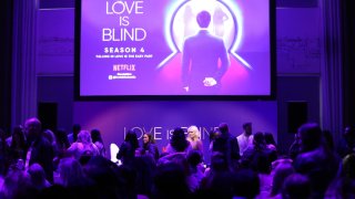 Guests attend as Love Is Blind Cast celebrates Netflix’s first Live Reunion with the Iconic Pods and a screening party at Ole Red in Nashville on April 07, 2023 in Nashville, Tennessee.