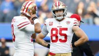 George Kittle and Jimmy Garoppolo