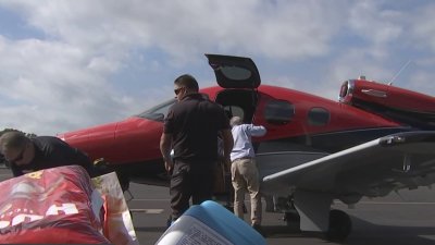 Leesburg Airport becomes relief supplies staging area for Helene victims