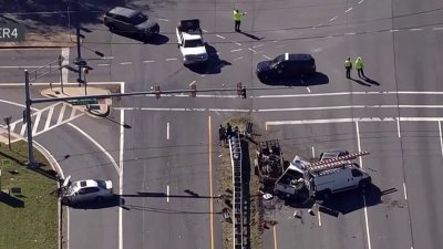 1 person dead after 5-vehicle crash in Upper Marlboro