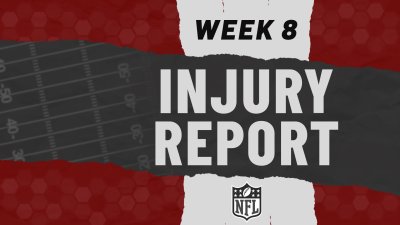 NFL Week 8 injury report, status updates