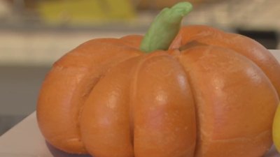 Pumpkin-shaped bagel boosts business for Virginia cafe