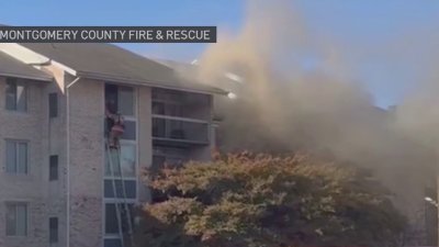 More than 30 people displaced by fire at Silver Spring apartment building