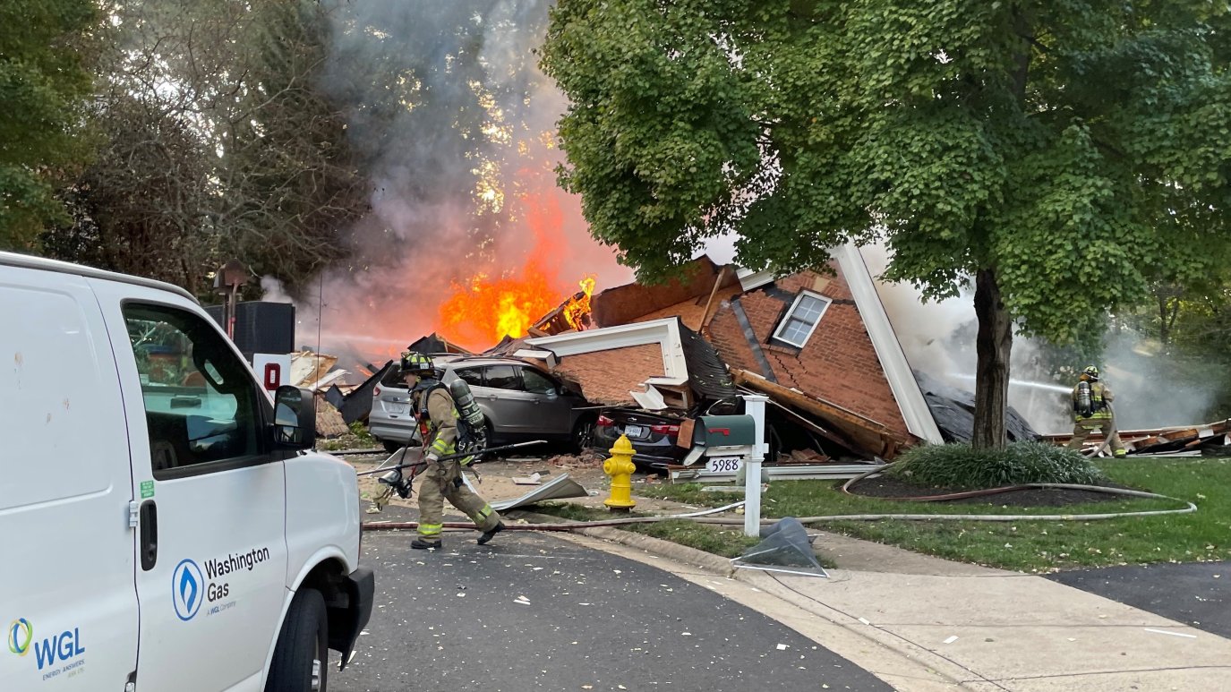 Dog found alive after Virginia home exploded β NBC4 Washington
