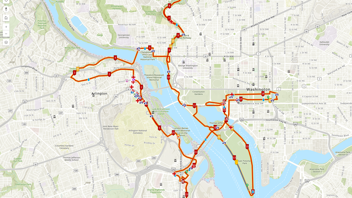 Marine Corps Marathon 2025 Road closures, race times & more NBC4