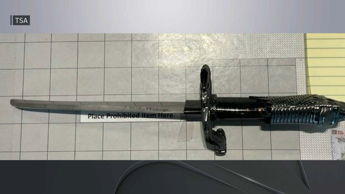 Samurai sword found in carryon bag at LaGuardia Airport NBC4 Washington