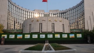 The People’s Bank of China (PBOC) building in Beijing, China, on Friday, Nov. 8, 2024. 