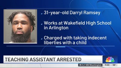 Arlington Public Schools teaching assistant arrested