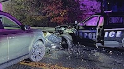 Laurel police officer hit by alleged drunken driver