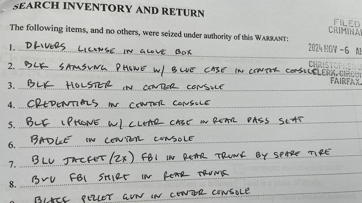 Annandale man accused of posing as FBI agent at polling place on Election Day